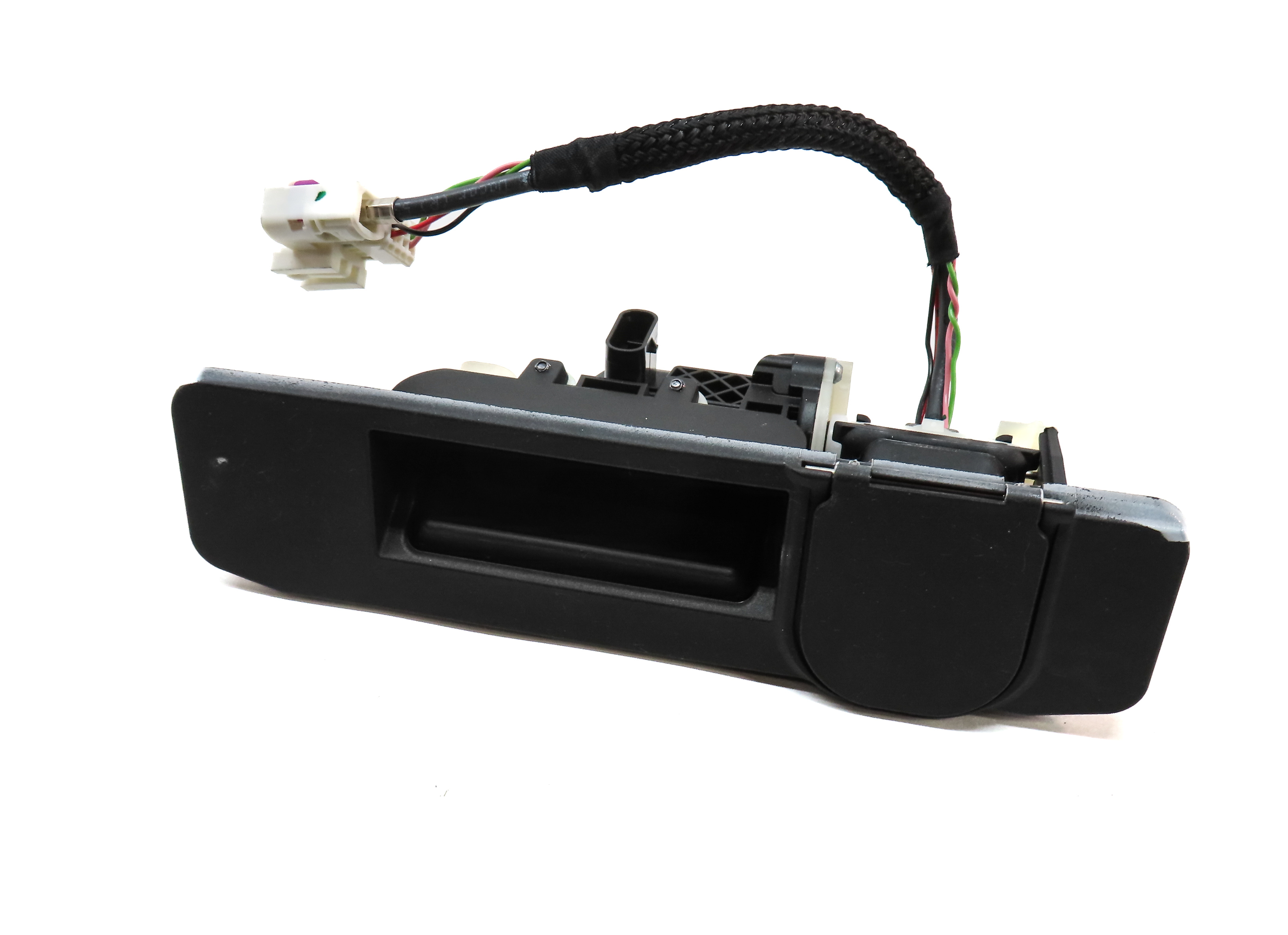 17-20 MERCEDES CLA G GLA GLS SLC (C117 X156 X166) REAR TRUNK HANDLE w/ CAMERA — exact item pictured